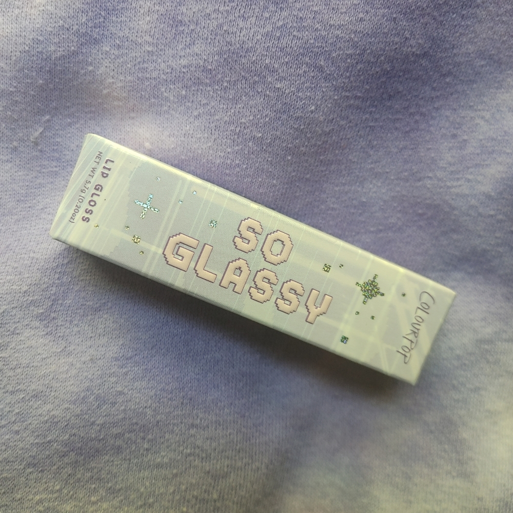NIB Colourpop so glassy lip gloss in cyberspace color